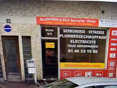 alain pere et fils serrurier vitrier