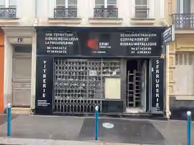 Semi Fermeture Rideau Métallique La Toulousaine - Serrurier Paris