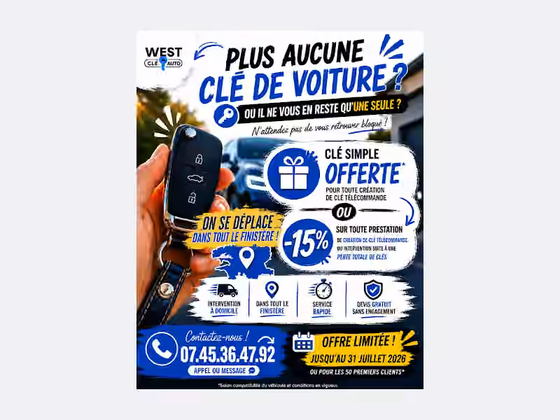 West clé auto
